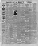 Portland Daily Press: November 23,1887