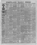 Portland Daily Press: November 29,1887