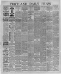 Portland Daily Press: November 30,1887