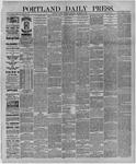 Portland Daily Press: December 01,1887