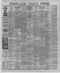 Portland Daily Press: December 03,1887