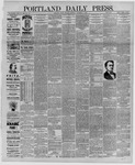 Portland Daily Press: December 05,1887