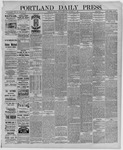 Portland Daily Press: December 27,1887