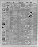 Portland Daily Press: December 31,1887