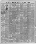 Portland Daily Press:  January 07,1888