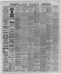 Portland Daily Press:  January 10,1888