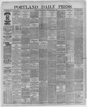 Portland Daily Press:  January 18,1888