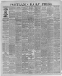 Portland Daily Press: January 19,1888