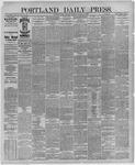 Portland Daily Press:  January 21,1888