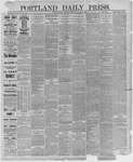 Portland Daily Press:  January 26,1888