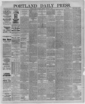 Portland Daily Press:  February 08,1888