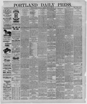 Portland Daily Press:  February 16,1888