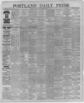 Portland Daily Press:  February 17,1888