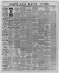 Portland Daily Press: February 18,1888