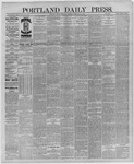 Portland Daily Press: February 23,1888