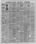 Portland Daily Press:  February 24,1888