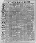 Portland Daily Press: March 22,1888