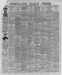 Portland Daily Press: March 23,1888