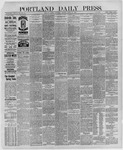 Portland Daily Press: March 28,1888