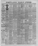 Portland Daily Press: April 27,1888