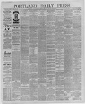 Portland Daily Press: April 28,1888