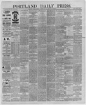 Portland Daily Press: May 19,1888