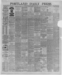 Portland Daily Press: June 01,1888