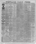 Portland Daily Press: June 22,1888
