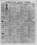 Portland Daily Press: June 27,1888