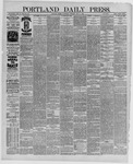 Portland Daily Press: July 11,1888