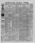 Portland Daily Press: July 12,1888