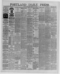 Portland Daily Press: July 16,1888