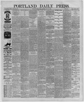 Portland Daily Press: July 20,1888