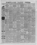 Portland Daily Press: July 25,1888