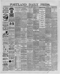 Portland Daily Press: August 17,1888