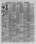 Portland Daily Press: August 20,1888