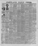 Portland Daily Press: August 25,1888