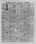 Portland Daily Press:: October 11,1888