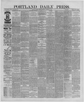 Portland Daily Press:: October 15,1888