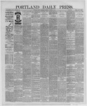 Portland Daily Press:: October 31,1888