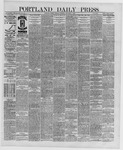 Portland Daily Press: November 01,1888