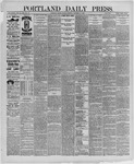 Portland Daily Press: December 31,1888