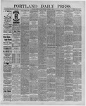 Portland Daily Press: November 03,1888