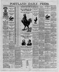 Portland Daily Press: November 07,1888
