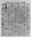 Portland Daily Press: November 12,1888