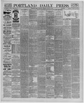 Portland Daily Press: January 09,1889