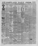 Portland Daily Press: January 15,1889