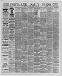 Portland Daily Press: January 21,1889
