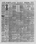 Portland Daily Press: January 22,1889