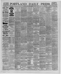 Portland Daily Press: January 24,1889